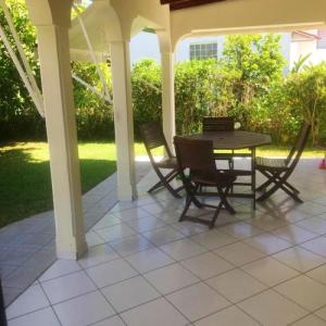 Apartment with 2 bedrooms in Capesterre Belle Eau with wonderful sea view and enclosed garden 3 km from the beach in Guadeloupe