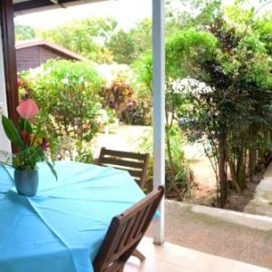 Bungalow with one bedroom in PointeNoire with furnished garden and WiFi