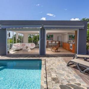 Villa with 2 bedrooms in Sainte Rose with wonderful sea view private pool enclosed garden Guadeloupe