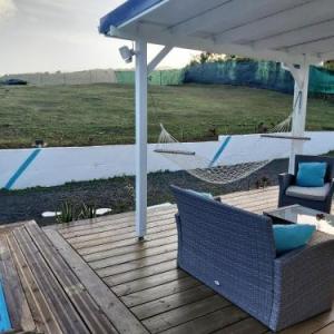 Bungalow d'une chambre avec piscine privee jardin clos et wifi a Sainte Rose