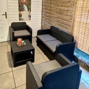 Maison de 2 chambres avec piscine partagee jardin clos et wifi a Sainte Rose