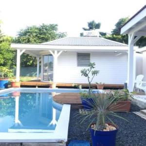 Villa with 2 bedrooms in Le moule with wonderful sea view private pool enclosed garden