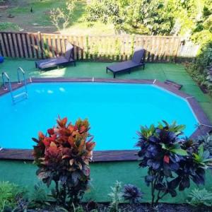 Apartment with 3 bedrooms in SainteRose with wonderful sea view shared pool enclosed garden 8 km from the beach