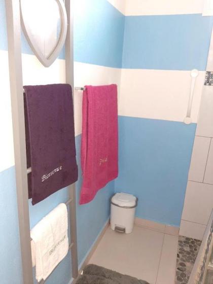 Maison de 2 chambres avec vue sur la mer jacuzzi et jardin clos a Petit Canal a 8 km de la plage - image 8
