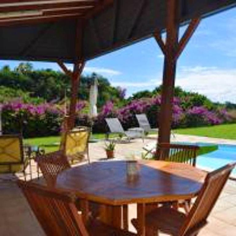 Villa d'une chambre avec piscine privee terrasse amenagee et wifi a Le Gosier a 1 km de la plage - image 2