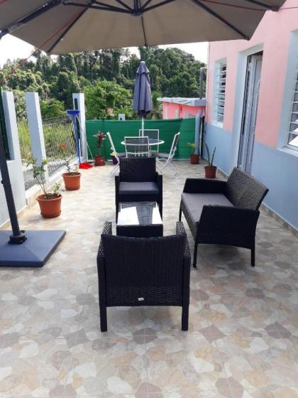 Maison d'une chambre avec piscine partagee terrasse amenagee et wifi a Petit Bourg - image 13