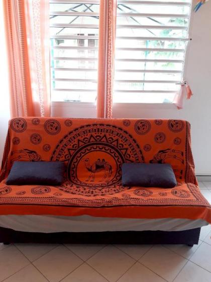 Maison d'une chambre avec piscine partagee terrasse amenagee et wifi a Petit Bourg - image 18