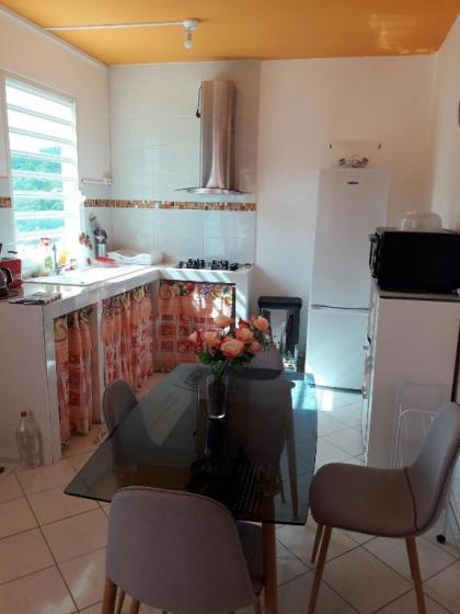Maison d'une chambre avec piscine partagee terrasse amenagee et wifi a Petit Bourg - image 3