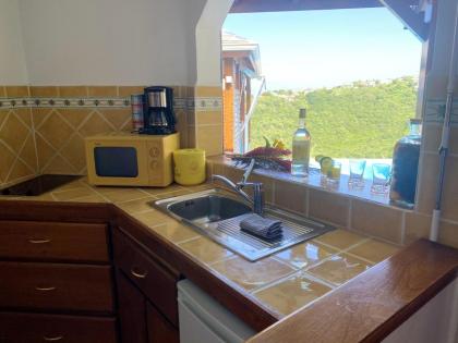 Bungalow de 2 chambres avec vue sur la mer piscine partagee et jardin clos a Vieux Habitants a 6 km de la plage - image 13