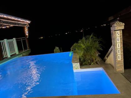 Bungalow d'une chambre avec vue sur la mer piscine partagee et terrasse a Marigot Vieux Habitants a 6 km de la plage - image 11